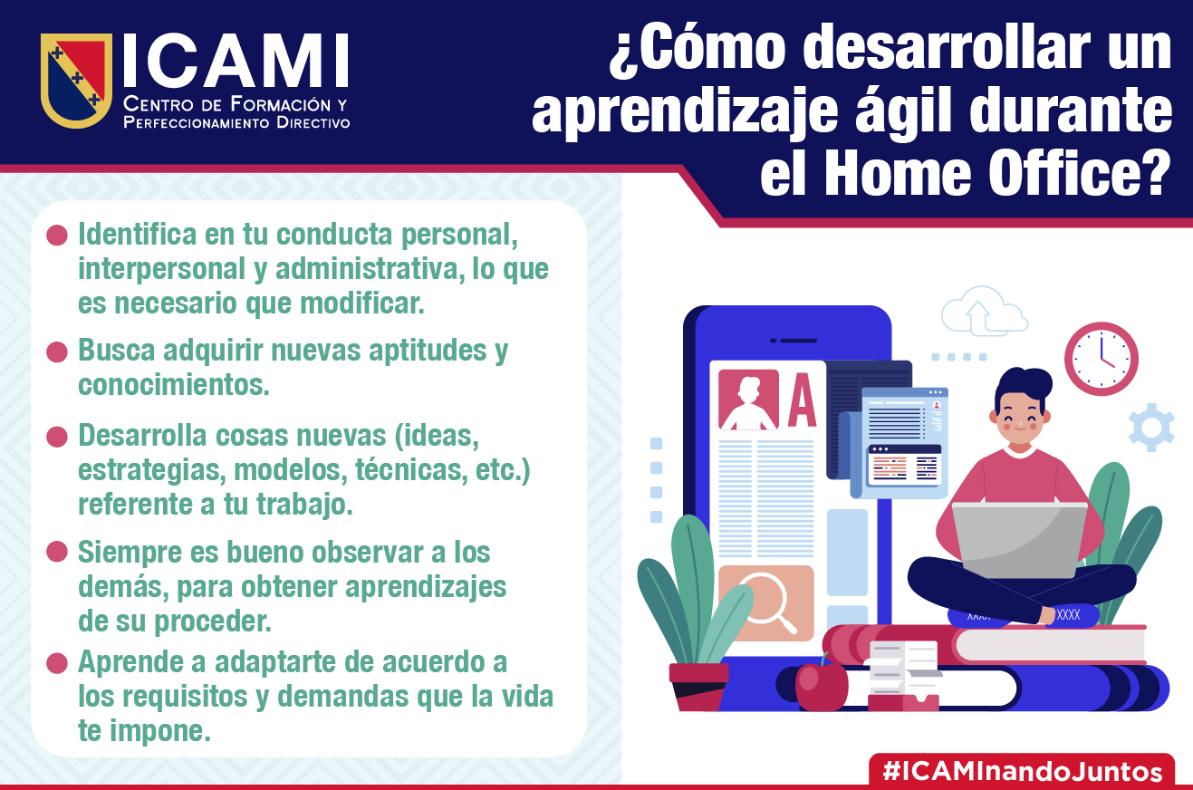 aprendizaje ágil durante el home office - ICAMI