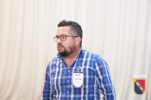 ejecutivo en conferencia