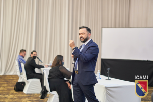 Presentador de conferencia