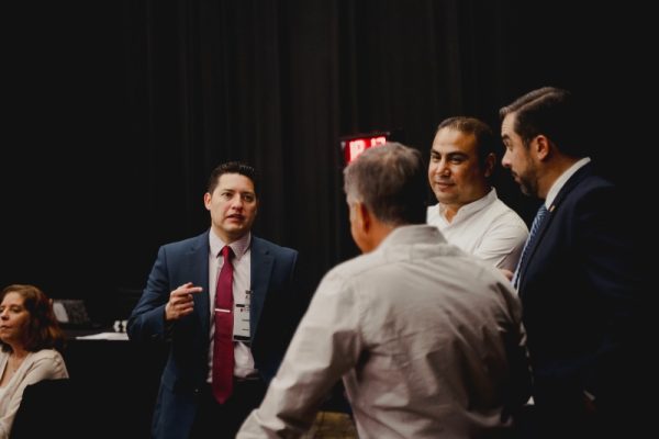Profesionales en charla